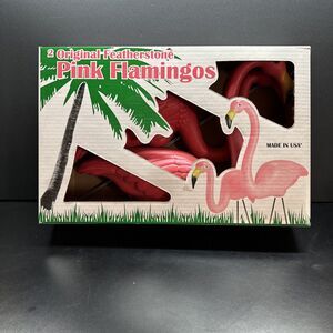 Pink Flamingos Plastic Blow Mold Set (2 Pack)Featherstone Union Products madeUSA